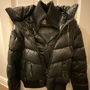 Ruff Hewn Women's Black Puffer Jacket